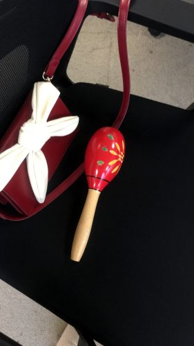 nicebands MARACAS WOOD RUMBA SHAKERS Set of 2 - Latin Hand Percussion With Full, Bright Vibrant Sound Quality and Great Rhythm Toy - Rattle With Party Fun photo review