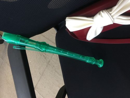 millbill Soprano Recorder Flute Descant 8 Hole Key of C ABS with Cleaning Rod for Student Practice photo review