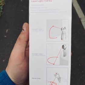 lemonlala Cat Laser Toy Automatic Interactive for Indoor Cats/Dogs/Kitty photo review