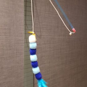 nicebands Cat Dog Chaser Toys, 2in1 Balance Swing Car Toy Stimulate Hunting Instinct Catnip Teaser Toys with Catnip Ball Toys, 2 Pack Cat Stick with Teasing Ball photo review