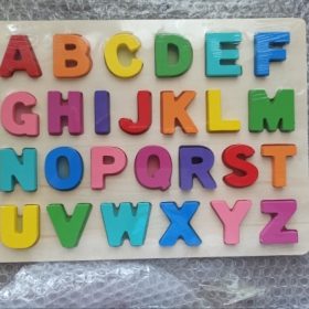 lemonlala Wooden Puzzles for Toddlers,Wooden Alphabet Number Puzzles Toddler Learning Puzzle Toys for Kids Ages 2 3 4 photo review