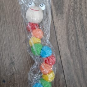 nicebands Toy Caterpillar, Simulation Caterpillar Wooden Twisted Worms Children Early Educational Toys for 1 2 3 Children & Kids Boys and Girls photo review