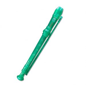 millbill Soprano Recorder Flute Descant 8 Hole Key of C ABS with Cleaning Rod for Student Practice